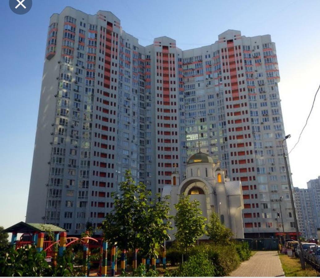 קייב Panoramic View Lux Apartment On Metro Osokorky מראה חיצוני תמונה